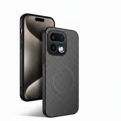 Θήκη Carbon Fiber Texture MagSafe Cover Realme 16 Pro 5G Grey