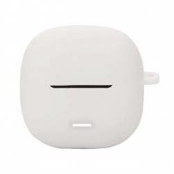 Θήκη Xiaomi Redmi Buds 8 Lite Silicone Skin with Carabiner White