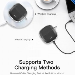 Θήκη Xiaomi Redmi Buds 8 Lite Silicone Skin with Carabiner Clear