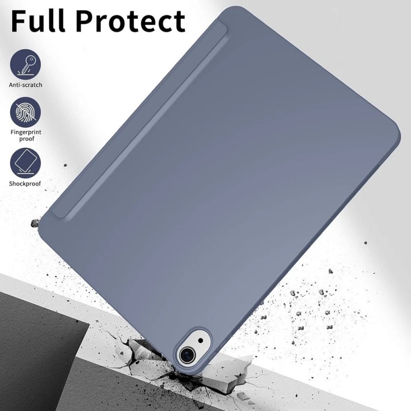 Θήκη Custer Texture 3-Fold Holder Leather Smart Case Apple iPad 10.9” 10 / 2022 / 11” 11 / 2025 Purple