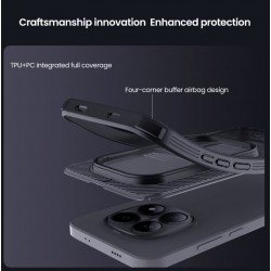 Θήκη Nillkin CamShield PRO Hard Case Xiaomi Poco M8 Pro / Redmi Note 15 Pro+ Plus 5G Transparent Black
