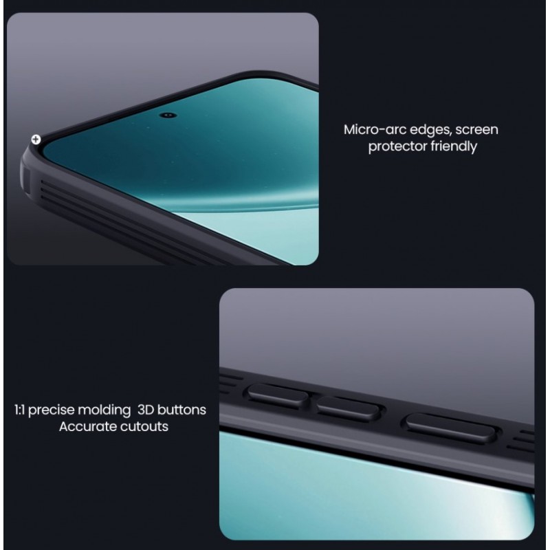 Θήκη Nillkin CamShield PRO Hard Case Xiaomi Poco M8 Pro / Redmi Note 15 Pro+ Plus 5G Transparent Black