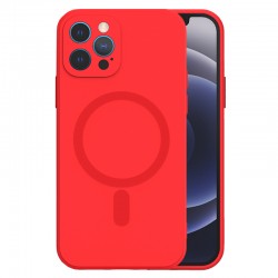 Θήκη Tel Protect MagSilicone Cover Apple iPhone 15 (6.1") Red
