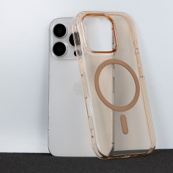 Θήκη Transparent Slim Magsafe Cover Apple iPhone 16 (6.1") Desert