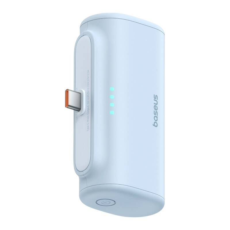 Εξωτερική Μπαταρία Baseus 5000mAh Powerbank Compact USB-C 20W Blue (P10068306313-00)
