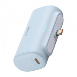 Εξωτερική Μπαταρία Baseus 5000mAh Powerbank Compact USB-C 20W Blue (P10068306313-00)
