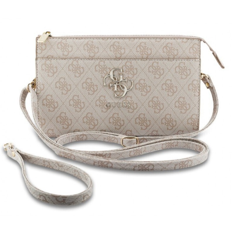 Τσάντα Crossbody Guess PU 4G Metal Logo Handbag Pink