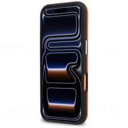 Θήκη Lacoste PVC Petit Pique Semi Wrap MagSafe Cover Apple iPhone 17 Pro Max (6.9") Orange