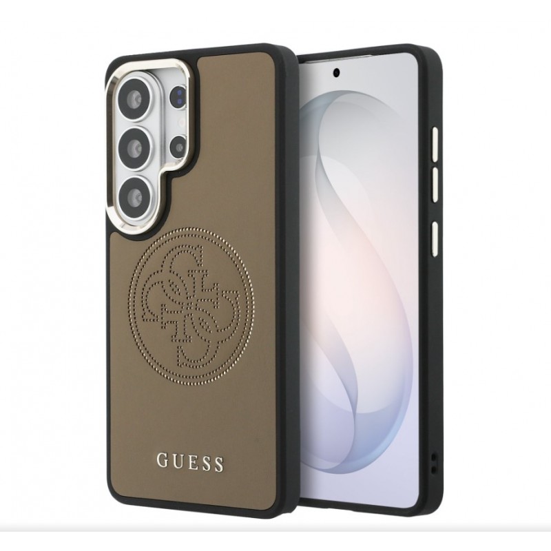 Θήκη Guess PU Perforated 4G Logo Magnetic Cover Samsung Galaxy S26 Ultra 5G S948 Brown