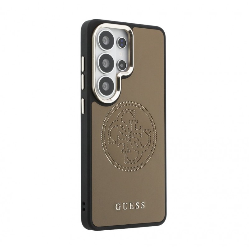 Θήκη Guess PU Perforated 4G Logo Magnetic Cover Samsung Galaxy S26 Ultra 5G S948 Brown