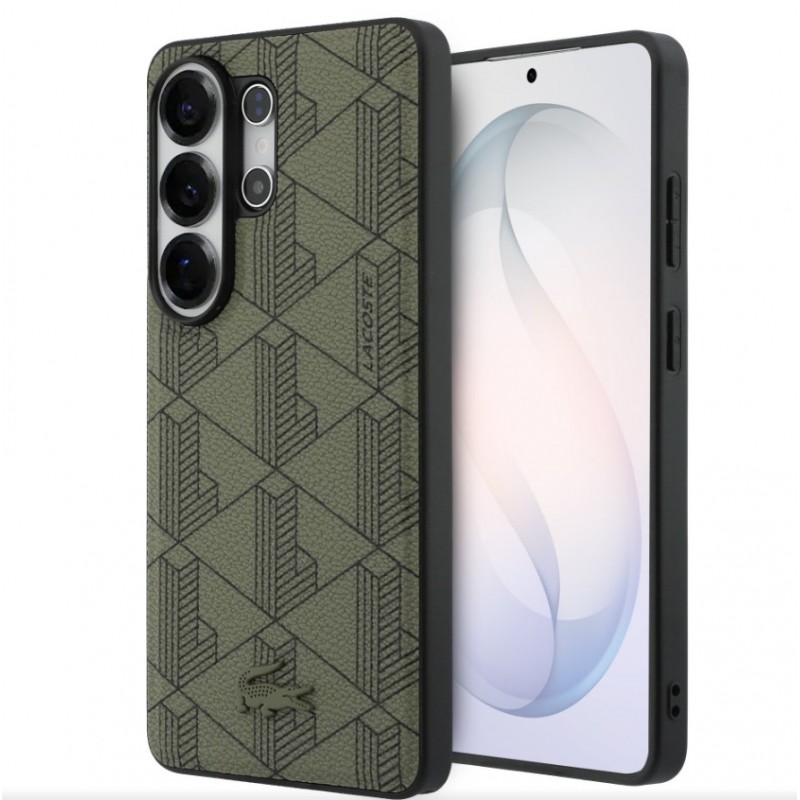 Θήκη Lacoste PVC Blend Monogram Magnetic Cover Samsung Galaxy S26 Ultra 5G S948 Khaki