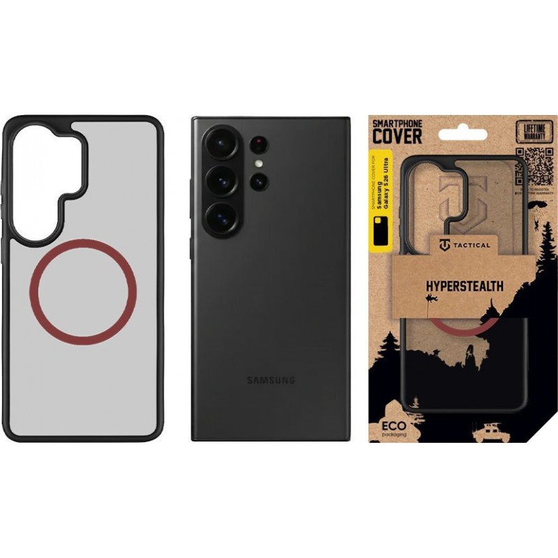 Θήκη Tactical MagForce Hyperstealth 2.0 Cover Samsung Galaxy S26 Ultra 5G S948 Black/Red