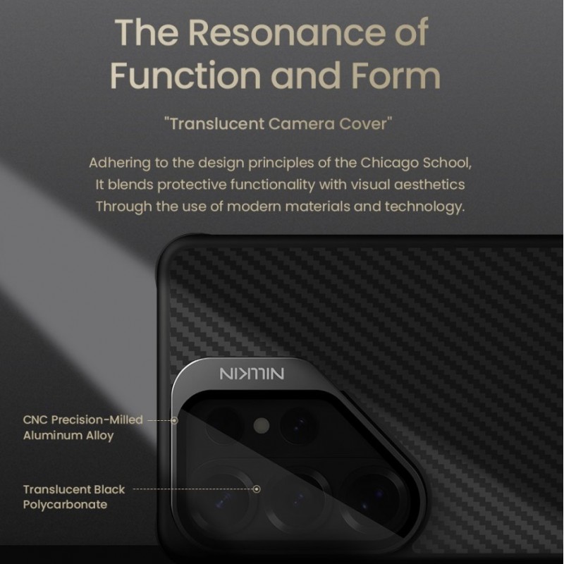 Θήκη Nillkin CarboProp Aramid Magnetic Cover Samsung Galaxy S26 Ultra 5G S948 Black