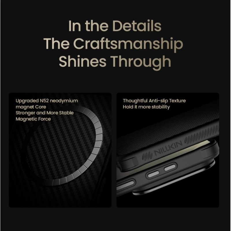 Θήκη Nillkin CarboProp Aramid Magnetic Cover Samsung Galaxy S26 Ultra 5G S948 Black