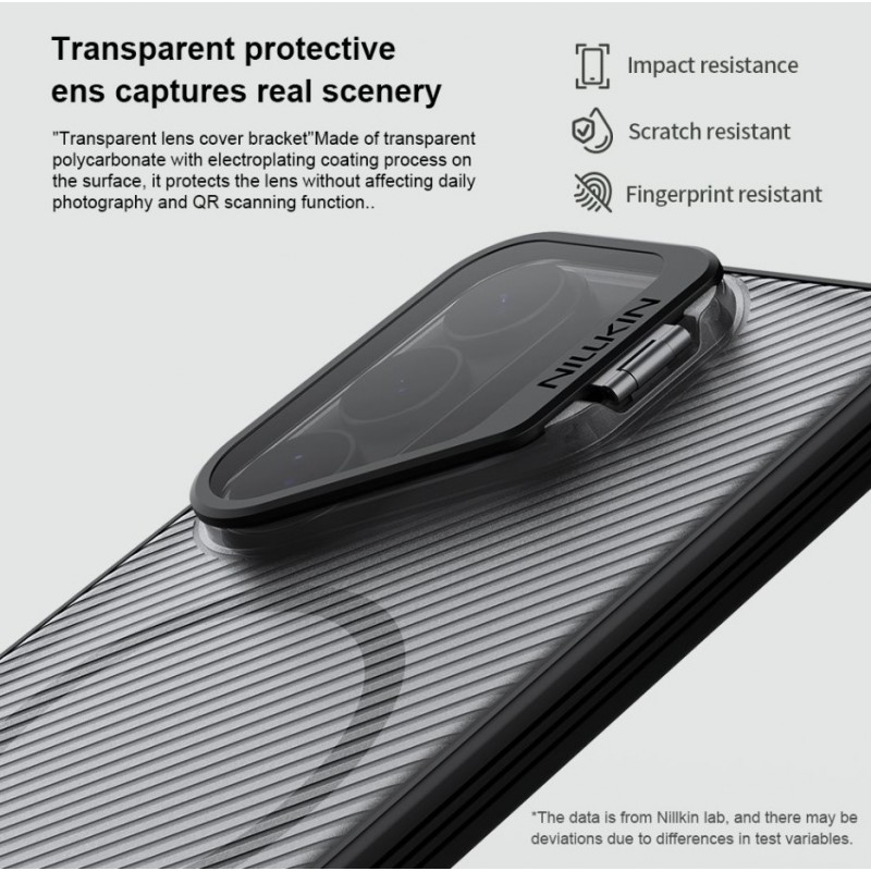 Θήκη Nillkin CamShield Prop Magnetic (Transparent Lens) Cover Samsung Galaxy S26 Ultra 5G S948 Transparent Black