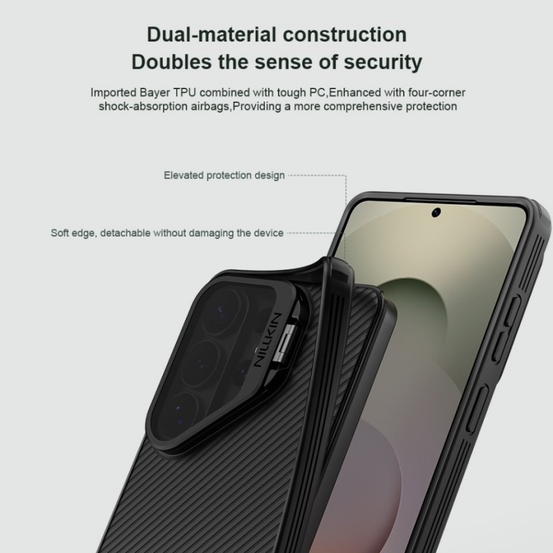 Θήκη Nillkin CamShield Prop Magnetic Cover Samsung Galaxy S26 Ultra 5G S948 Black