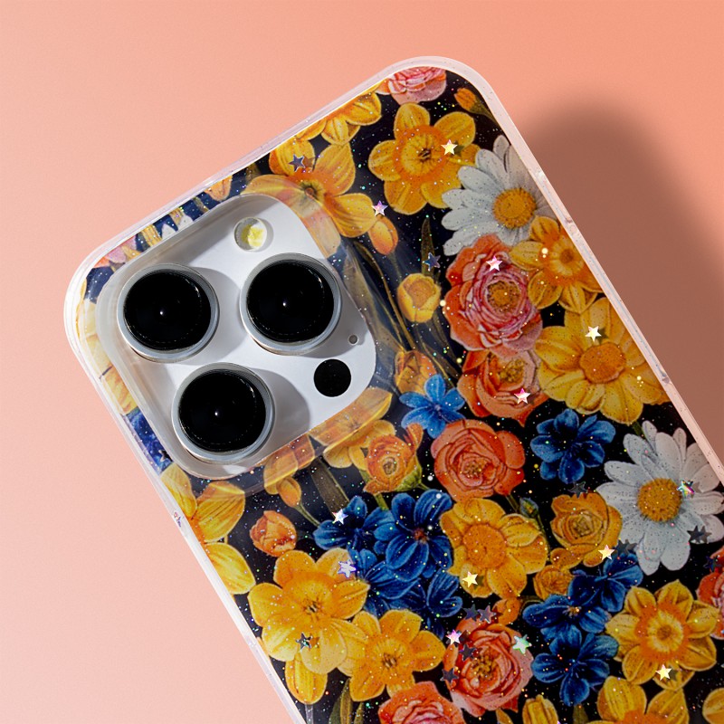 Θήκη Glow Glam Cover Samsung Galaxy A16 SM-A166 Orange