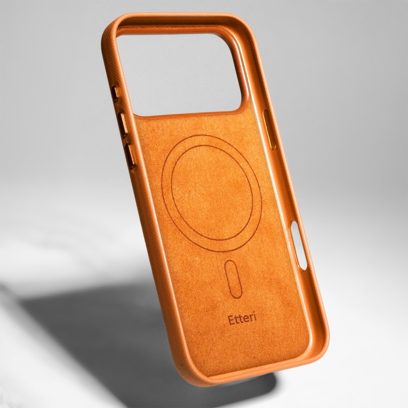 Θήκη Etteri Elegant Mag Cover For iPhone 17 Pro Max (6.9") Orange