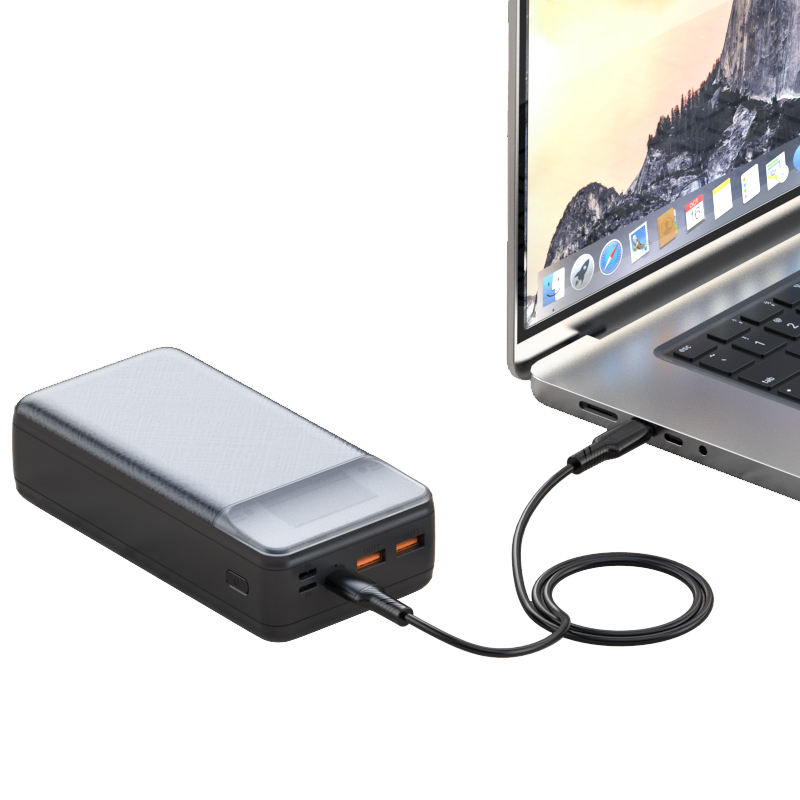 Εξωτερική Μπαταρία XO PR201 Laptop PowerBank 65W Wireless 30000mAh Black