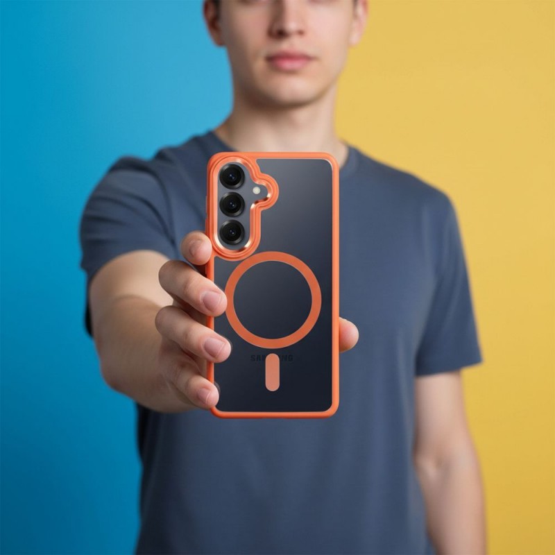 Θήκη Roar Mag Bumper Cover Samsung Galaxy S26 Ultra 5G S948 Orange