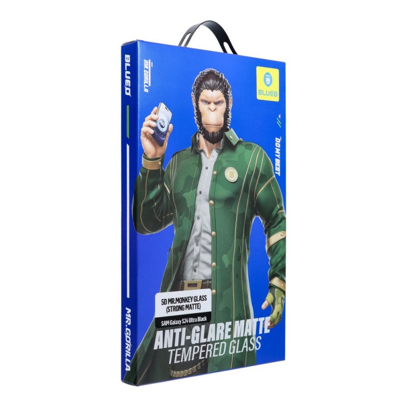 Γυαλί Προστασίας Mr Monkey 5D Tempered AG Matte Glass Samsung Galaxy S24 Ultra 5G S928 9H AntiCrash/AntiShock