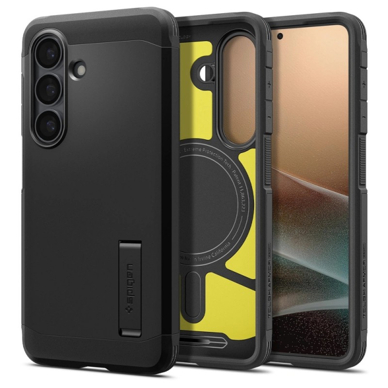 Θήκη Spigen Tough Armor Mag Cover Samsung Galaxy S26 5G S942 Black (ACS10738)