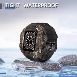 Ανταλλακτικό Λουράκι & Αδιάβροχη θήκη Shellbox by Redpepper Apple Watch Ultra Series 1/2/3 Black