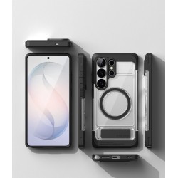 Θήκη Ringke UX Magnetic Magsafe Cover Samsung Galaxy S26 Ultra 5G S948 Black/Clear