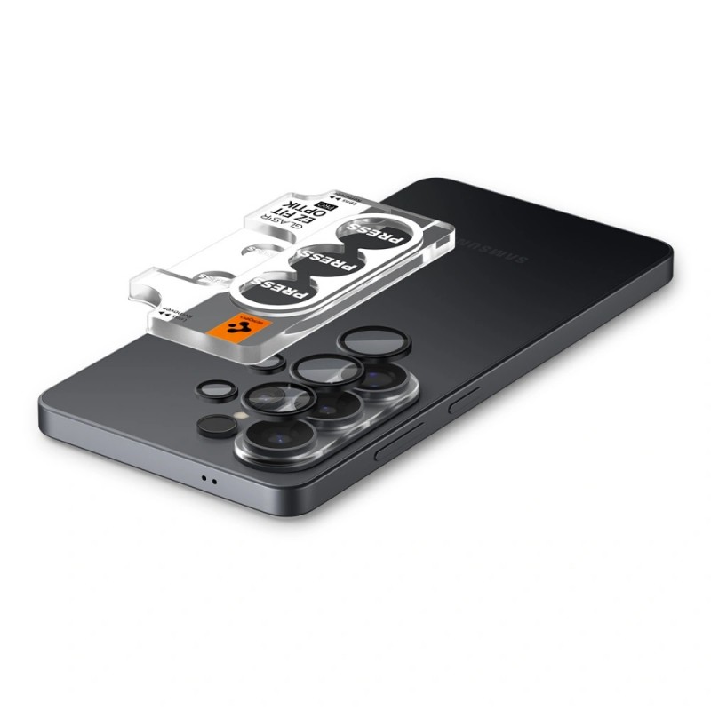 Γυαλί Προστασίας Spigen Optik Pro HD Glas.Tr Ez Fit Camera Lens Samsung Galaxy S26 Ultra S948 Black (AGL11076)  (2τμχ)