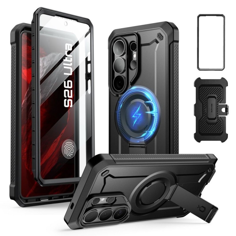 Θήκη Supcase Unicorn Beetle Pro Magsafe 2-Set Samsung Galaxy S26 Ultra 5G S948 Black