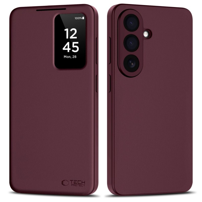 Θήκη Tech-Protect Smart Wallet Samsung Galaxy S26+ Plus 5G S947 Mulberry