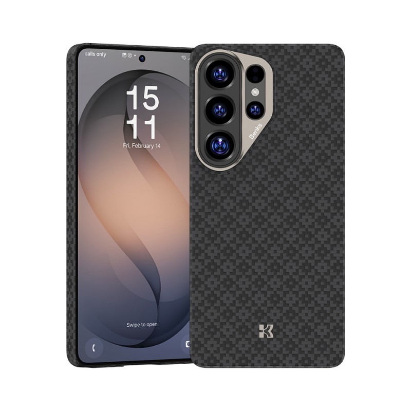 Θήκη Benks Magnetic ArmorAir ArmorGrid Kevlar Case Metal Frame 600D (E050) Samsung Galaxy S26 Ultra 5G S948 Black