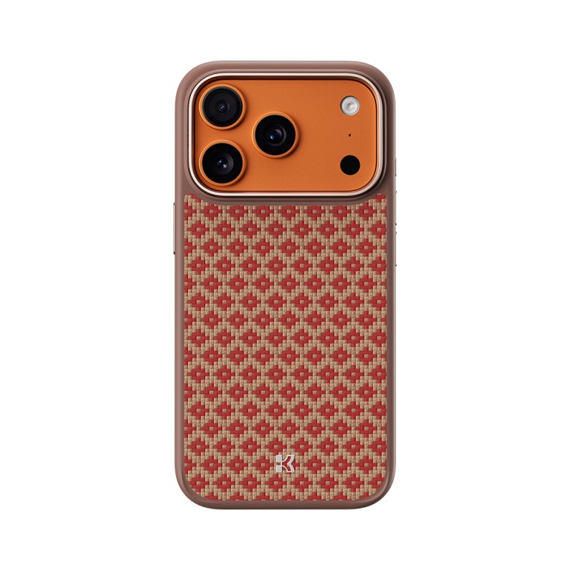 Θήκη Benks Magnetic Armor Pro ArmorGrid Kevlar Case Metal Frame 600D (YB70) For iPhone 17 Pro Max (6.9") Orange