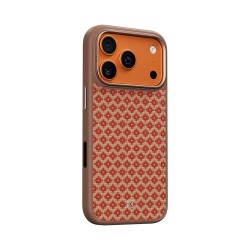 Θήκη Benks Magnetic Armor Pro ArmorGrid Kevlar Case Metal Frame 600D (YB70) For iPhone 17 Pro Max (6.9") Orange