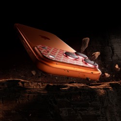 Προστατευτικό Φακών Κάμερας Benks Tempered Glass Armor Warrior Lens (OR69) for iPhone 17 Pro (6.3") ArmorGrid Orange 