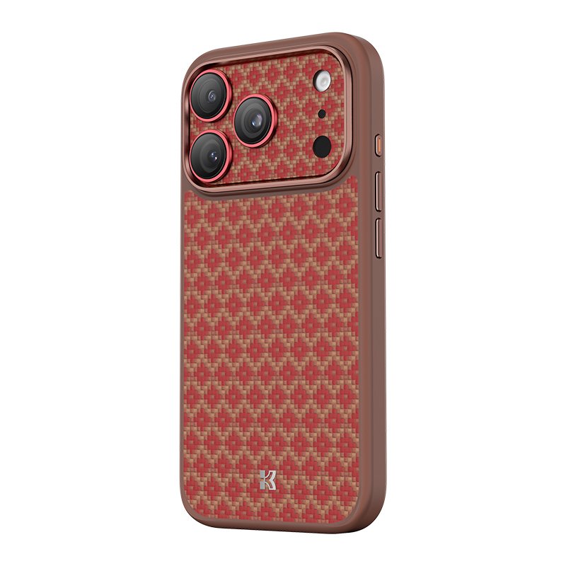 Προστατευτικό Φακών Κάμερας Benks Tempered Glass Armor Warrior Lens (OR69) for iPhone 17 Pro (6.3") ArmorGrid Orange 