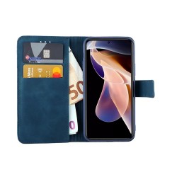 Θήκη Lime Essential Magnet Book Xiaomi Redmi Note 11 Pro Plus 5G Dark Blue