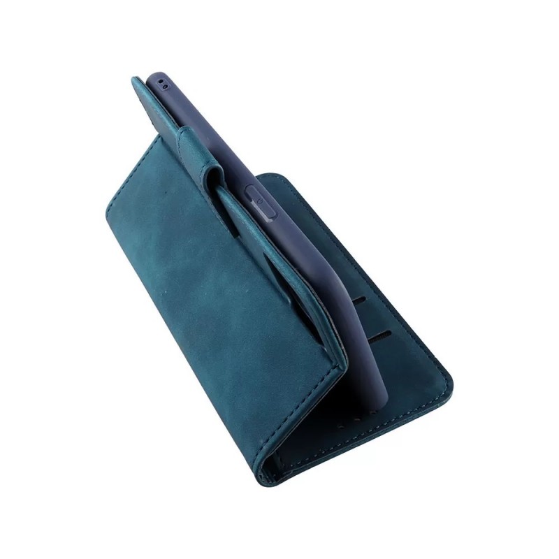 Θήκη Lime Essential Magnet Book Xiaomi Redmi Note 11 Pro Plus 5G Dark Blue