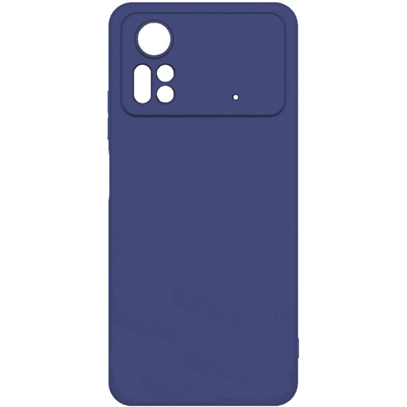 Θήκη Silicone Cover Xiaomi Poco M4 Pro 4G Dark Blue