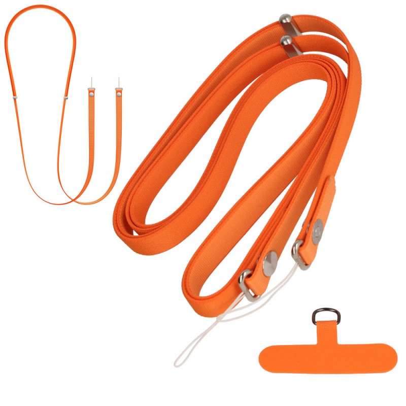  Λουράκι Λαιμού Στήριξης Θήκης Crossbody Strap Lanyard Orange