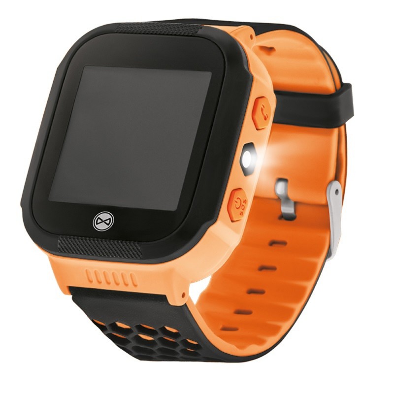 Παιδικό Ρολόι Χειρός Forever Smartwatch GPS WiFi Kids Find Me KW-200 Orange