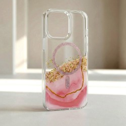 Θήκη Epoxy Mag Cover For iPhone 11 (6.1") Pink