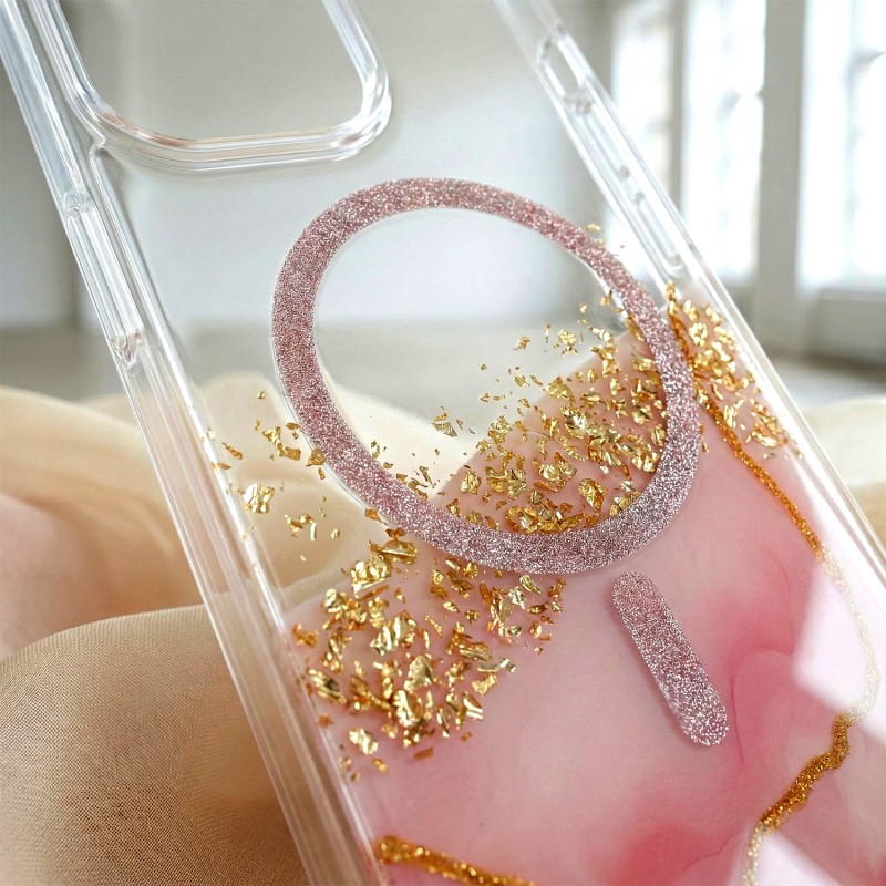 Θήκη Epoxy Mag Cover For iPhone 11 (6.1") Pink
