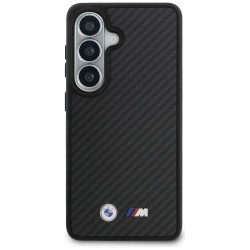 Θήκη BMW M Kevlar Logo Magsafe Cover Samsung Galaxy S26 5G S942 Black