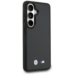 Θήκη BMW M Kevlar Logo Magsafe Cover Samsung Galaxy S26 5G S942 Black