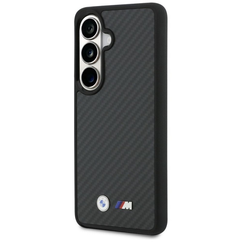 Θήκη BMW M Kevlar Logo Magsafe Cover Samsung Galaxy S26 5G S942 Black