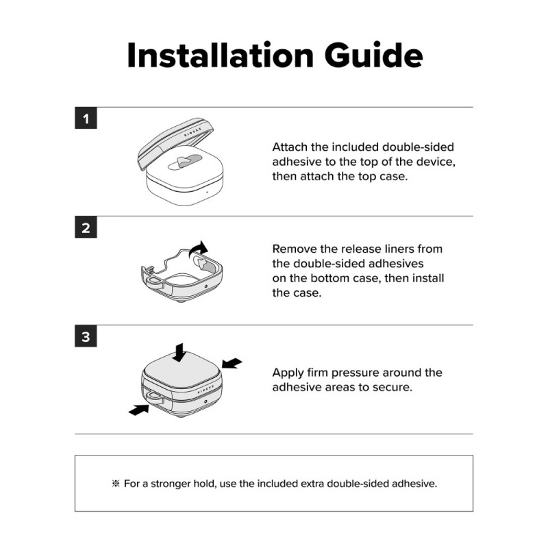 Θήκη Ringke Onyx Magnetic Magsafe Samsung Galaxy Buds 4 / 4 Pro Constant Coral