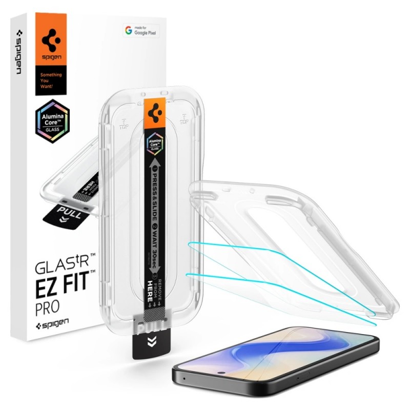 Γυαλί Προστασίας Spigen Glas.Tr Ez Fit Pro AC 2-Pack Google Pixel 10A Tempered Glass (AGL11364)