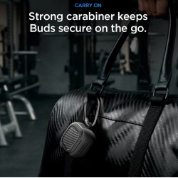 Θήκη Spigen Rugged Armor Cover Samsung Galaxy Buds 4 / 4 Pro Matte Black (ACS11200)