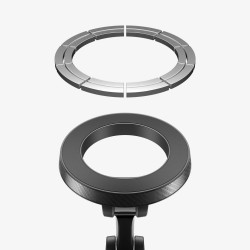 Βάση Αυτοκινήτου Spigen MFT36 Vacuumlock Magnetic Magafe Dashboard Car Mount Black (ACP11172) 